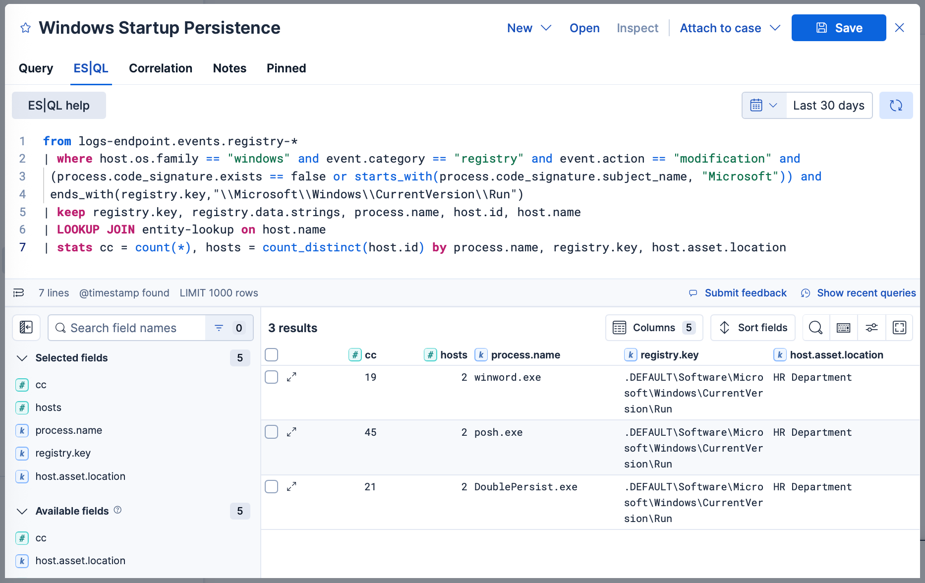 windows startup persistence