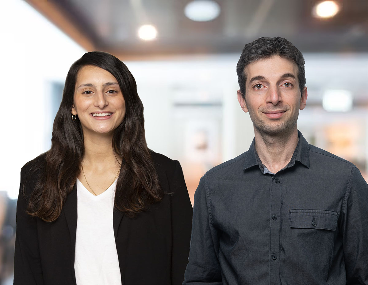 Chen Friedman, (left) R&D Team Leader, alongside Shai Alon, Director at Chat Leap, both agree Elastic provides the reliability and performance that Chat Leap needs.