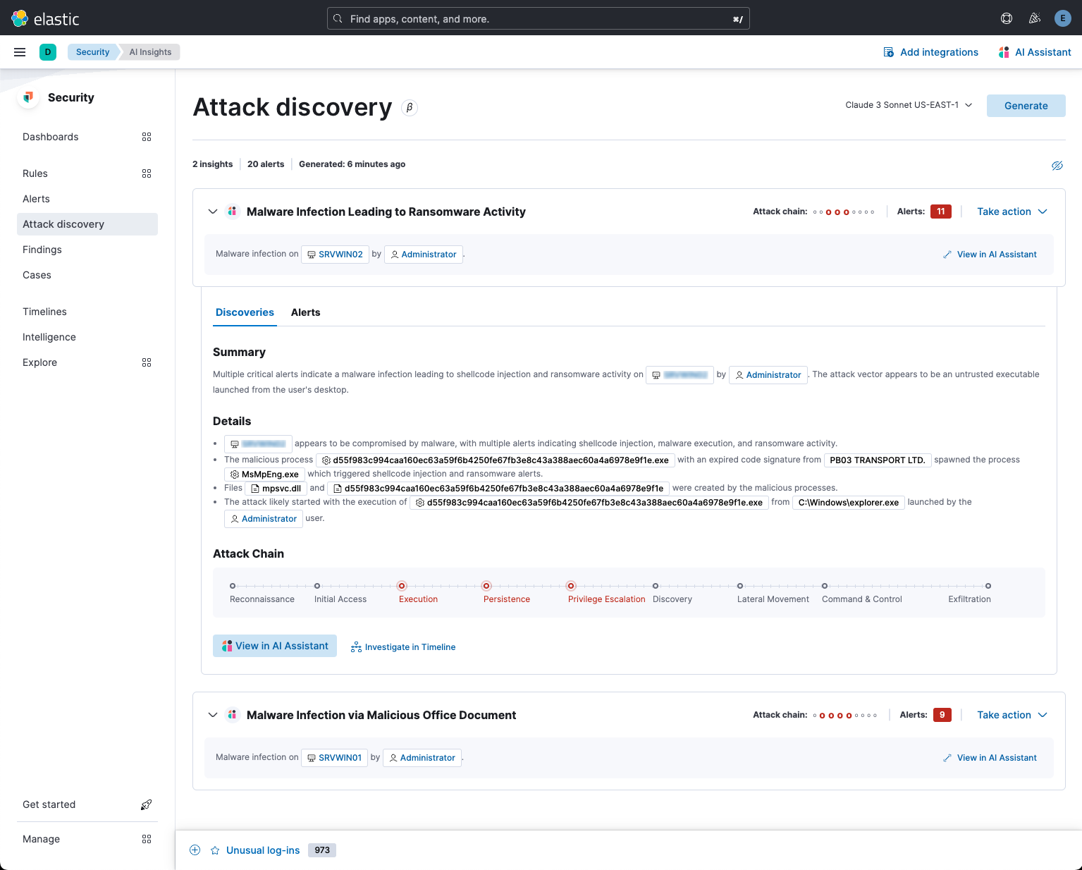 1 - attack discovery